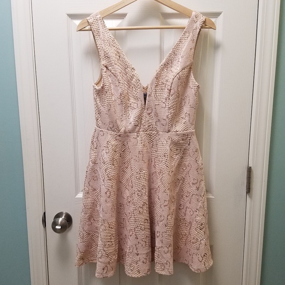 bailey blue sequin dress